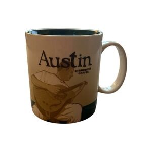 Starbucks Austin Texas Global Icon Collector Series Coffee Mug‎ 16 oz